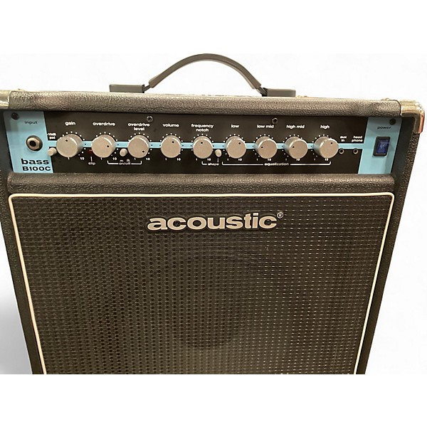 Used Acoustic B100 100W 1x15 Bass Combo Amp