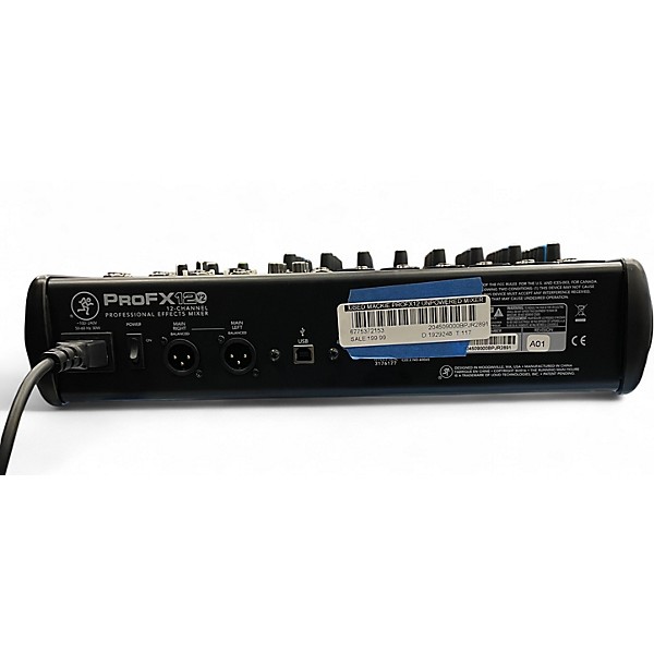 Used Mackie PROFX12 Unpowered Mixer