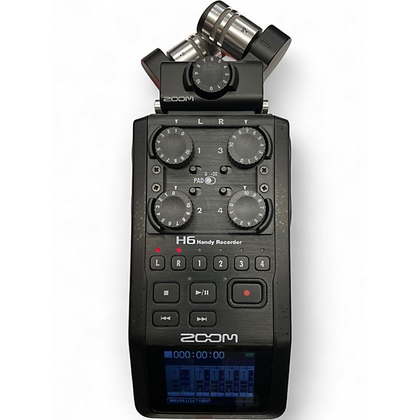 Used Zoom H6 MultiTrack Recorder