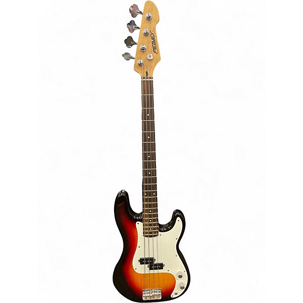 Used Peavey MILESTONE II 3 Color Sunburst Electric Bass Guitar