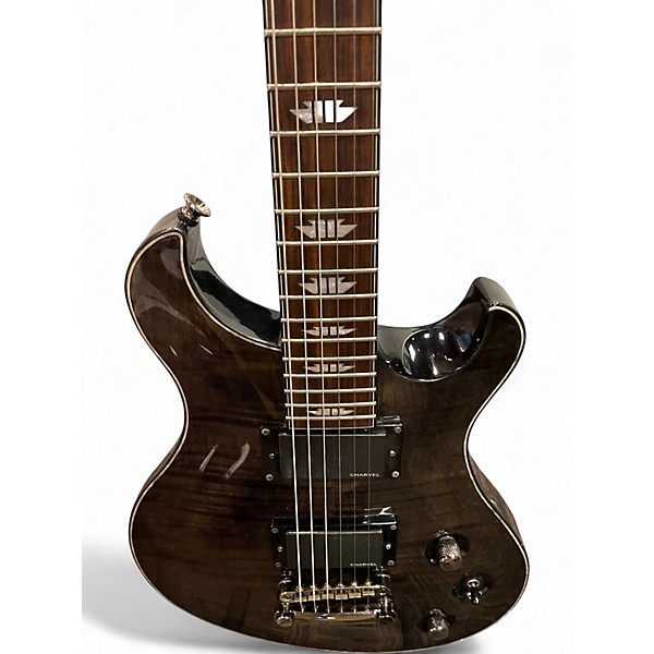Used Charvel Desolation DC-2 ST Gray Solid Body Electric Guitar