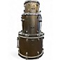 Used Pearl 3 Piece ROADSHOW Gray Drum Kit thumbnail