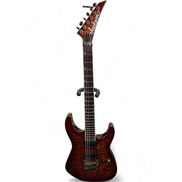 Used Jackson SOLOIST SLQ2 Brown Solid Body Electric Guitar