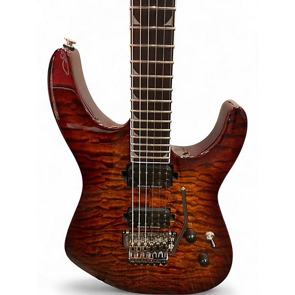 Used Jackson SOLOIST SLQ2 Brown Solid Body Electric Guitar