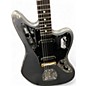 Used Fender Mod Shop jaguar Black and Silver Solid Body Electric Guitar