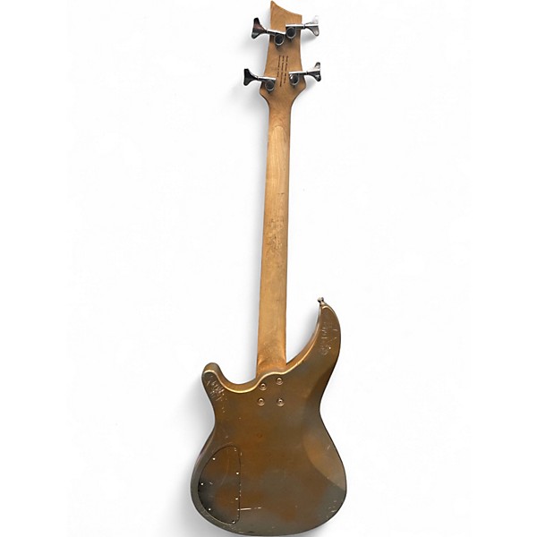 Used Mitchell MB100CS Gold Electric Bass Guitar