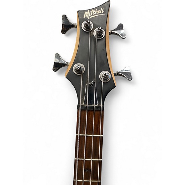 Used Mitchell MB100CS Gold Electric Bass Guitar