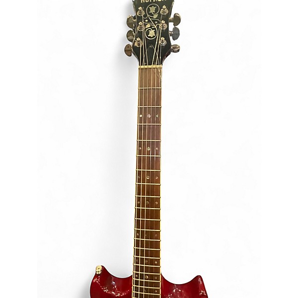 Used Hofner CONTEMPORARY COLORAMA SPECIAL Cherry Solid Body Electric Guitar