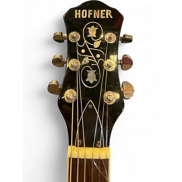 Used Hofner CONTEMPORARY COLORAMA SPECIAL Cherry Solid Body Electric Guitar