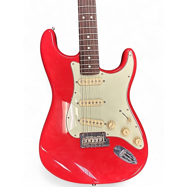 Used Fender Mod Shop Stratocaster Fiesta Red Solid Body Electric Guitar