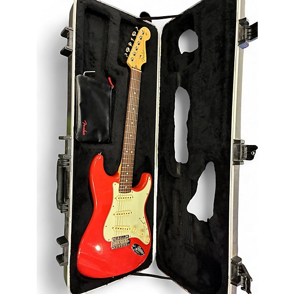 Used Fender Mod Shop Stratocaster Fiesta Red Solid Body Electric Guitar