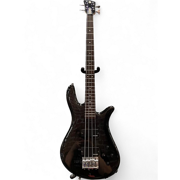 Used Spector Performer 4 Trans Black Electric Bass Guitar