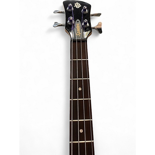 Used Spector Performer 4 Trans Black Electric Bass Guitar