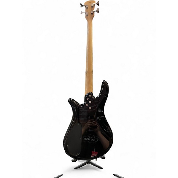 Used Spector Performer 4 Trans Black Electric Bass Guitar