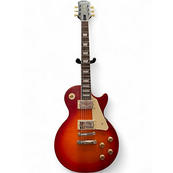 Used Epiphone 1959 Les Paul Standard Reissue Limited Edition Dark Cherry Burst Solid Body Electric Guitar