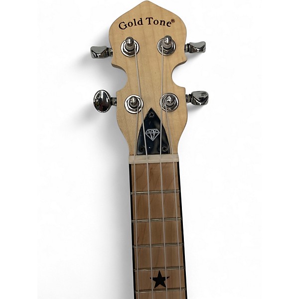 Used Gold Tone LITTLE GEM BANJO UKULELE Purple Banjolele