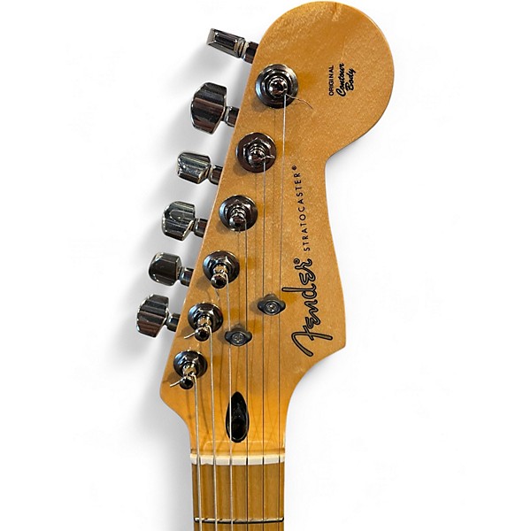 Used Fender PLAYER STRATOCASTER Black Solid Body Electric Guitar