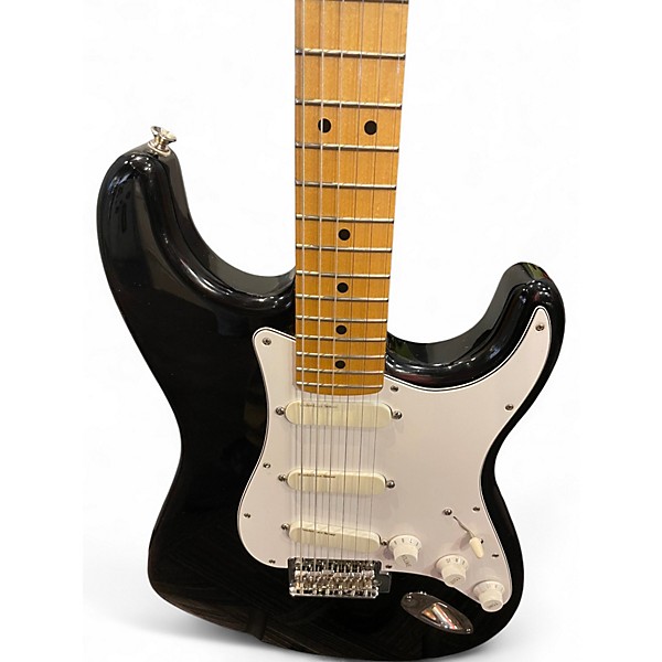 Used Fender PLAYER STRATOCASTER Black Solid Body Electric Guitar