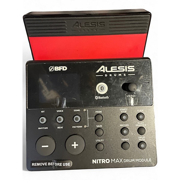 Used Alesis Nitro max 8 piece Electric Drum Set