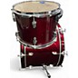 Used 2006 Ludwig 4 Piece Element 4 peice Wine Red Drum Kit