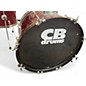 Used 2006 Ludwig 4 Piece Element 4 peice Wine Red Drum Kit