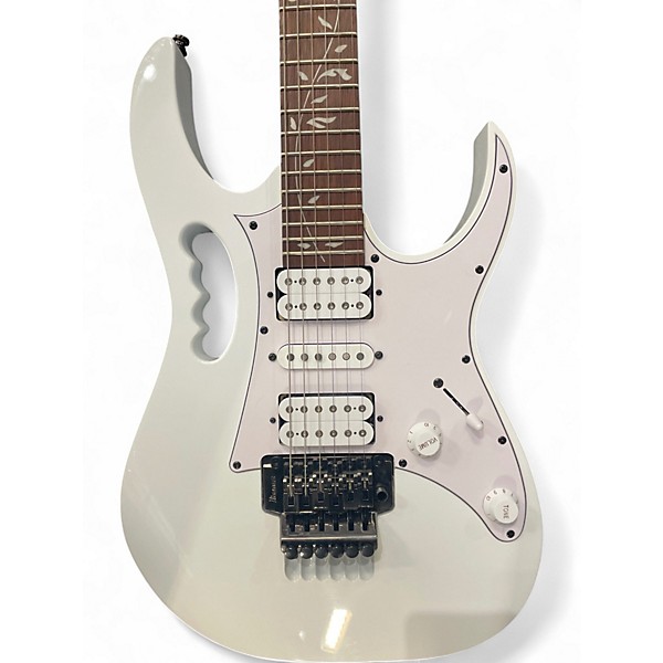 Used Ibanez JEMJR White Solid Body Electric Guitar