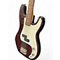 Used Squier Precision Bass Maroon Electric Bass Guitar
