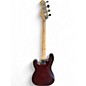 Used Squier Precision Bass Maroon Electric Bass Guitar