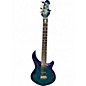 Used Sterling by Music Man Majesty Electric Guitar With DiMarzio Pickups Cerulean Blue Solid Body Electric Guitar thumbnail