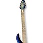 Used Sterling by Music Man Majesty Electric Guitar With DiMarzio Pickups Cerulean Blue Solid Body Electric Guitar