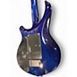 Used Sterling by Music Man Majesty Electric Guitar With DiMarzio Pickups Cerulean Blue Solid Body Electric Guitar