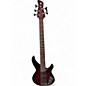 Used Yamaha TRBX605FM Trans Red Electric Bass Guitar thumbnail