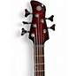 Used Yamaha TRBX605FM Trans Red Electric Bass Guitar