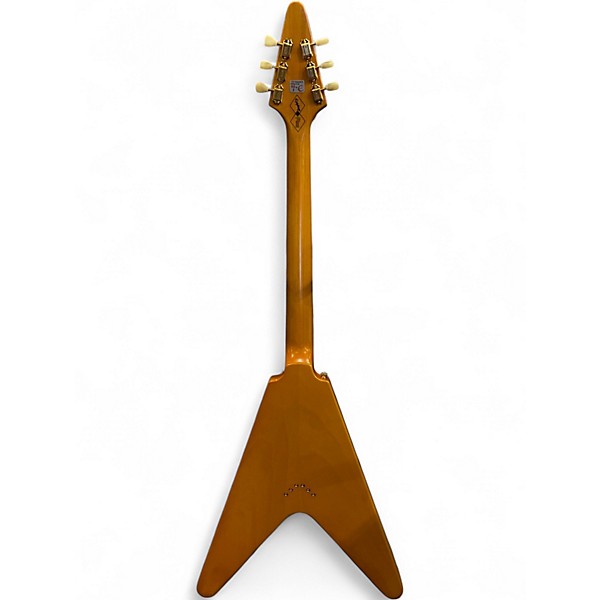 Used Epiphone inspired by Gibson Flying V Korrina Natural Solid Body Electric Guitar