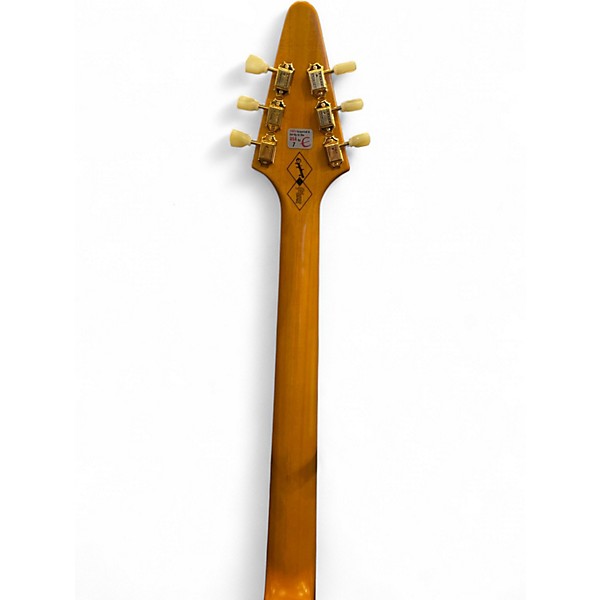 Used Epiphone inspired by Gibson Flying V Korrina Natural Solid Body Electric Guitar