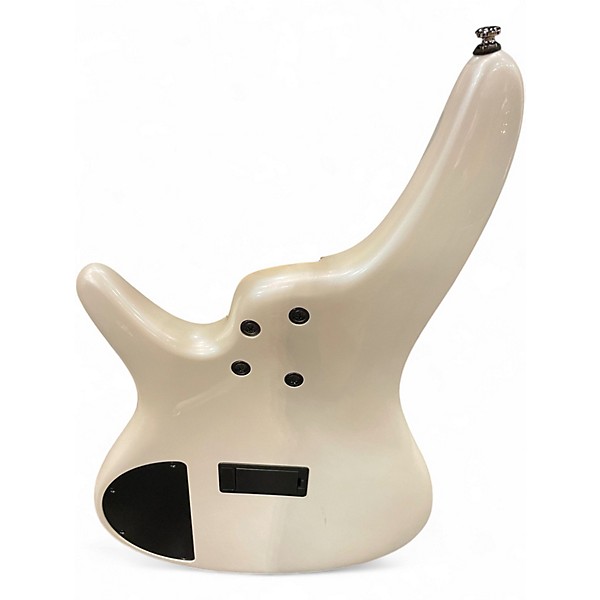 Used Ibanez SR305 5 String Arctic White Electric Bass Guitar