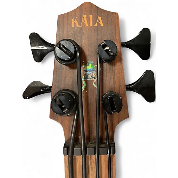 Used Kala Ubass Bass Brown Ukulele