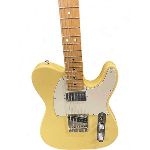 Used Fender American Performer Telecaster Hum Vintage White Solid Body Electric Guitar