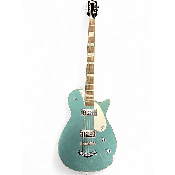 Used Gretsch Guitars G5260 B Metallic Green Baritone Guitars