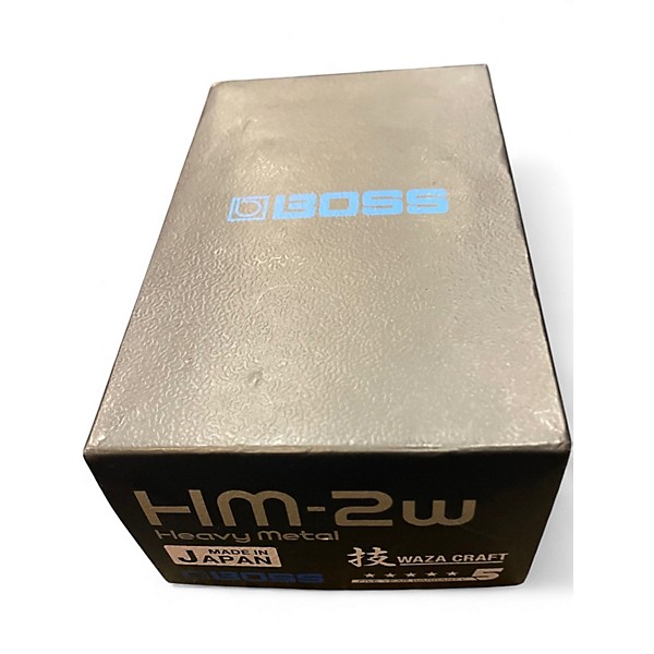 Used BOSS HM2W Waza Craft Heavy Metal Effect Pedal