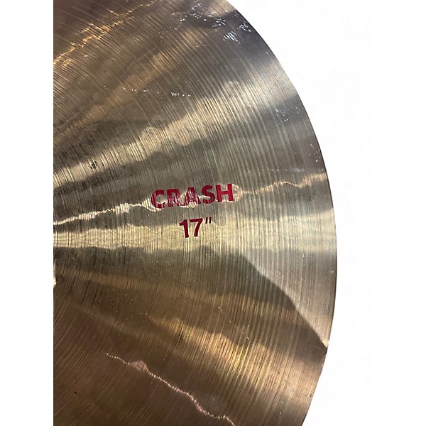 Used Paiste 17in 2002 Crash Cymbal
