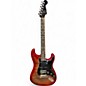 Used Fender Ultra Stratocaster HSS Plus Top Red Solid Body Electric Guitar thumbnail