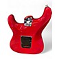 Used Fender Ultra Stratocaster HSS Plus Top Red Solid Body Electric Guitar