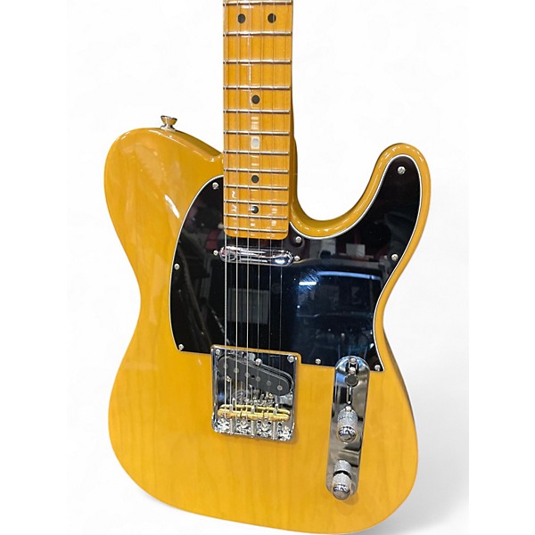 Used Fender American Professional II Telecaster Butterscotch Blonde Solid Body Electric Guitar