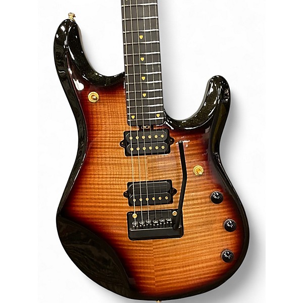 Used Ernie Ball Music Man PETRUCCI 6 20TH ANNIVERSARY Tiger Eye Solid Body Electric Guitar