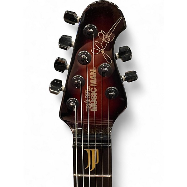 Used Ernie Ball Music Man PETRUCCI 6 20TH ANNIVERSARY Tiger Eye Solid Body Electric Guitar
