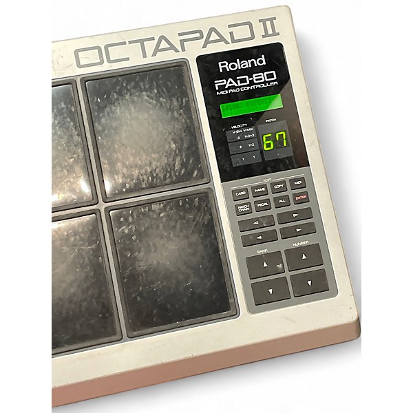 Used Roland OCTOPAD II PAD 80 MIDI Controller