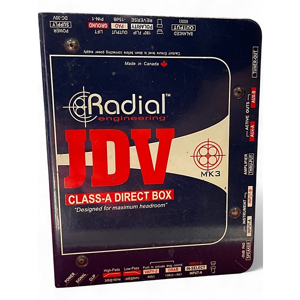 Used Radial Engineering JDV Direct Box