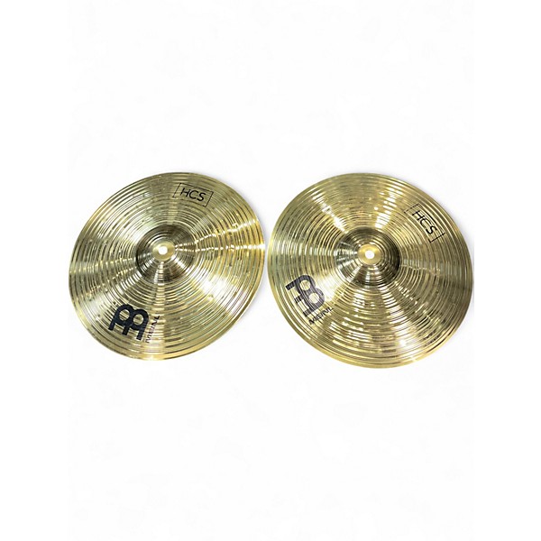 Used MEINL 13in HCS Hi Hat Pair Cymbal