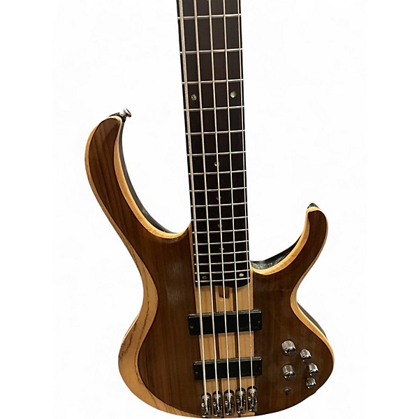 Used Ibanez BTB745 Natural Electric Bass Guitar